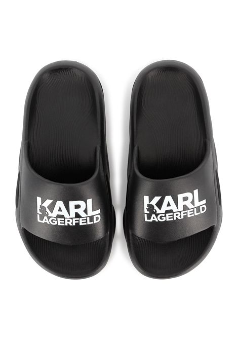 Ciabatte con logo KARL LAGERFELD KIDS | Z3037809B